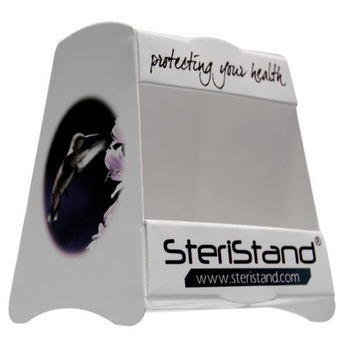 SteriStand(tm) Travel Toothbrush Holder